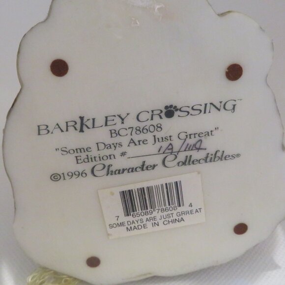 *Vintage Barkley Crossing Some Days Are Just Grreat Character Collectibles(K433) - Picture 10 of 12